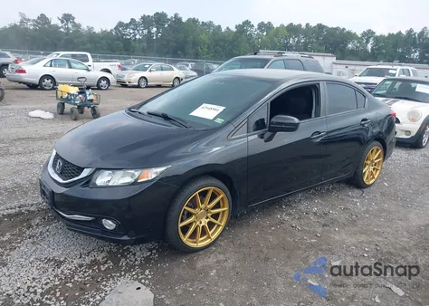 2015 Honda Civic Lx из США, поврежденный, VIN 19XFB2E55FE050381